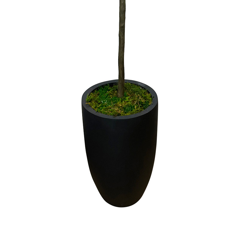 7 Faux Fiddle Leaf Fig Tree in Fiberstone Pot