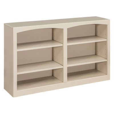 Ostane Solid Wood Bookcase 30X48 by Latitude Run