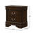 MDF Nightstand With 2 Drawers, Cappuccino