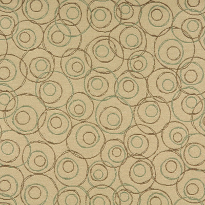 Tissu géométrique circulaire
