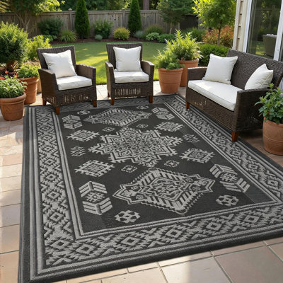 9 po x 18 po Tapis d'extérieur imperméable à l'eau pour l'extérieur