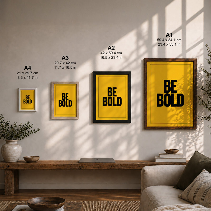 Print, Black, A3 - 42.0 x 29.7 cm