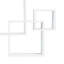 Étagère murale décorative en cubes entrecroisés-33651170-118193926