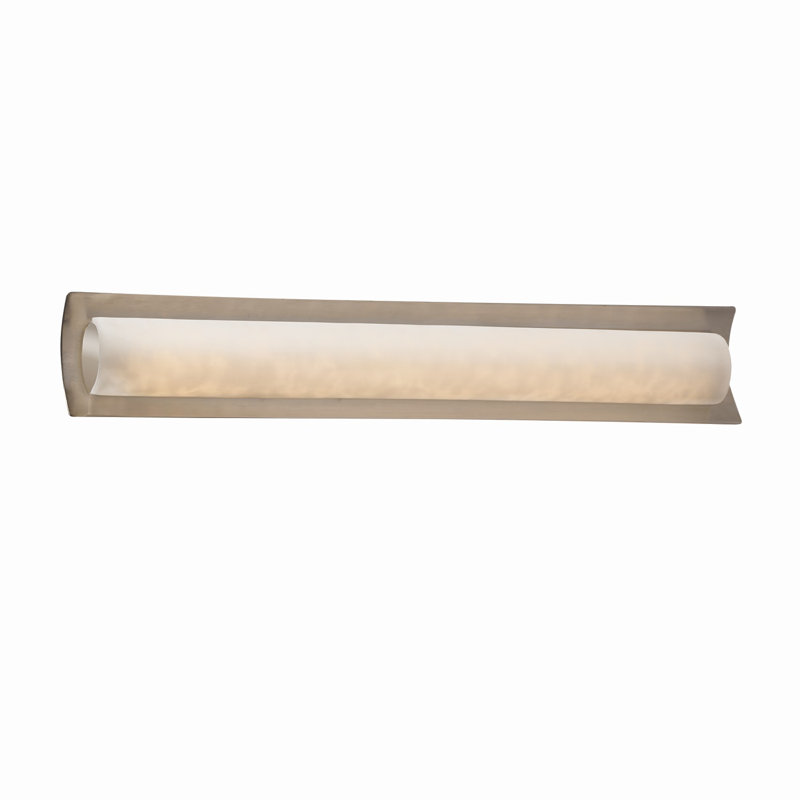 Brey Dimmable Bath Bar, Brushed Nickel