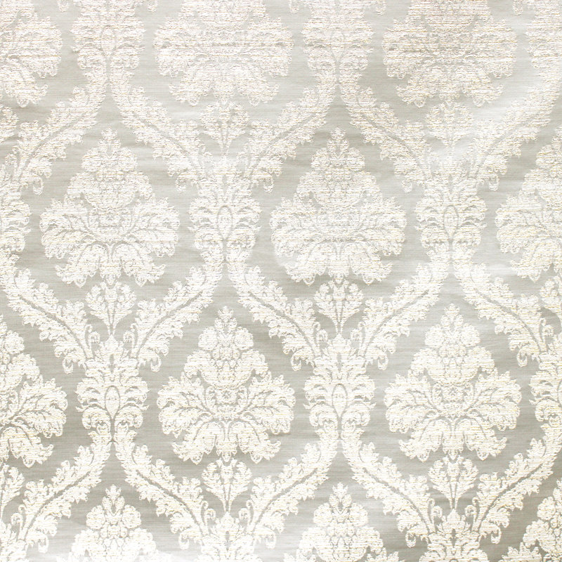 Damask Jacquard | Delano Fabric, Ivory