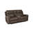 Boletice Chocolate Manual 2 Piece Reclining Set