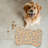 Rainbow Retro Chic - 1 Piece Bone Shape Feeding Mat