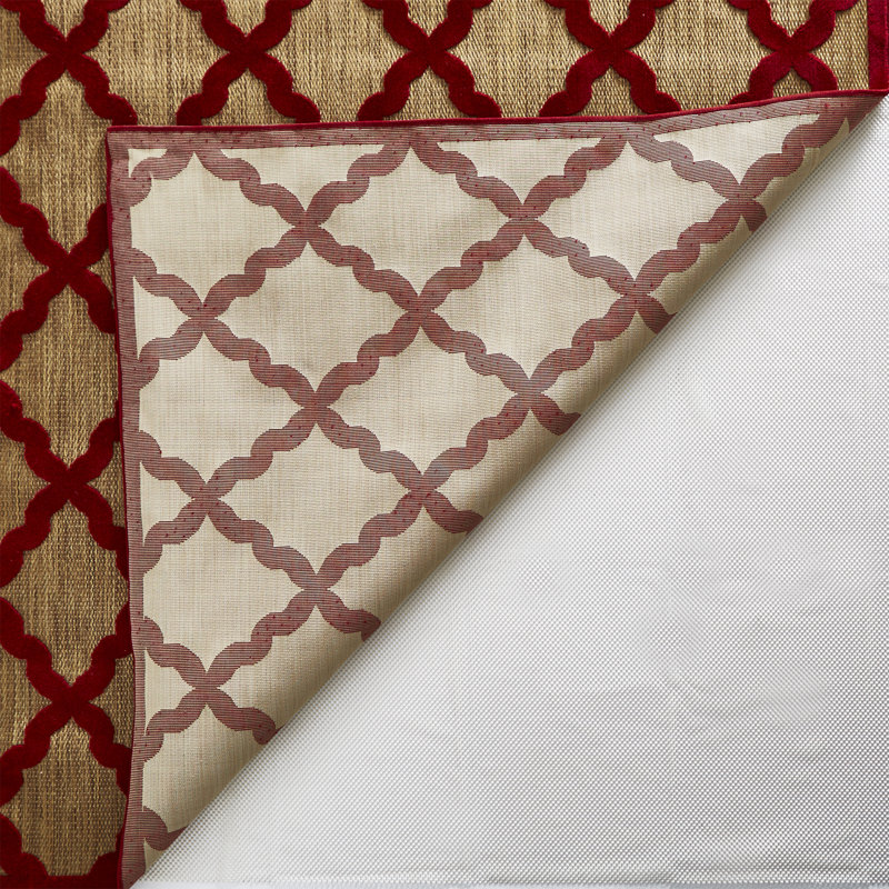 Gillam 0.11'' Thick Non Slip Rug Pad, Rectangle 5' x 8'