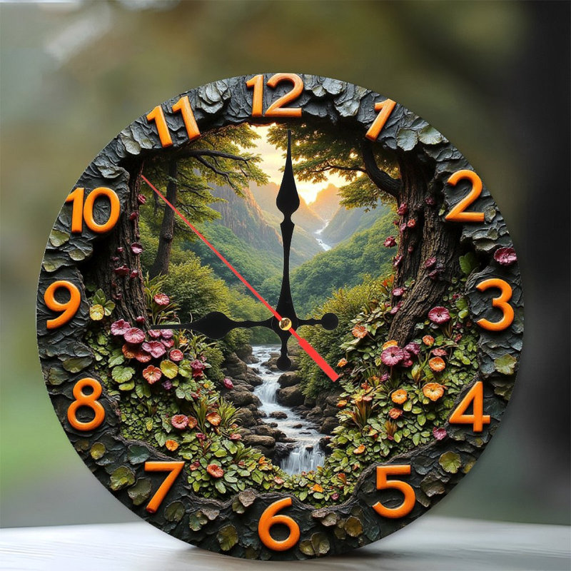 Horloge murale Nature