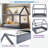 Upholstered Daybed With Led Light Strips-696646046