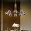 Lustre moderne 8 lumières Spoutnik