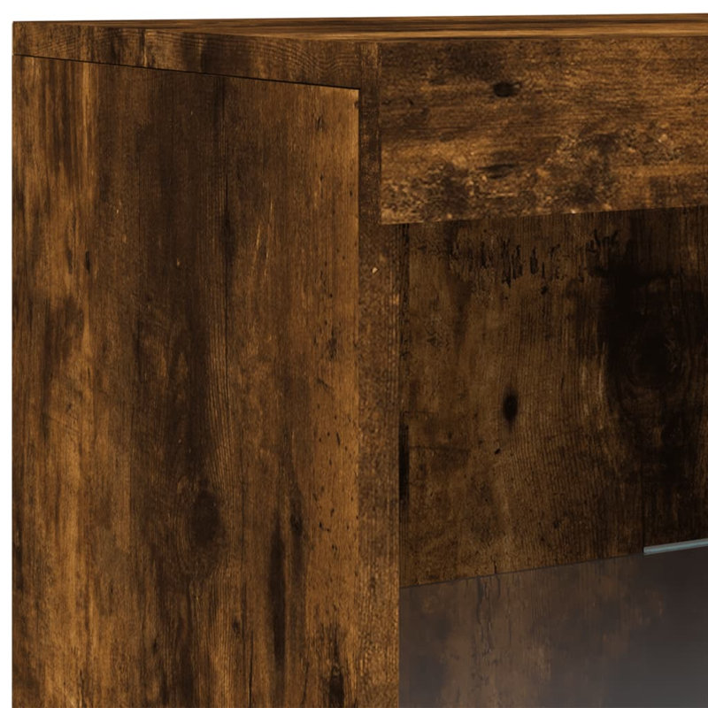 Azsa 123cm Sideboard, Smoked Oak