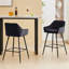 Saarrah 68cm Upholstered Bar Stool with Arms-1218053404-1218053402