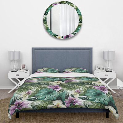Ensemble de housse de couette Palm Enchantment