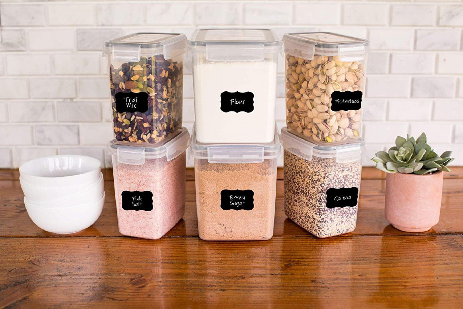 Cheer Collection 3 Piece Set of Airtight Food Storage Containers