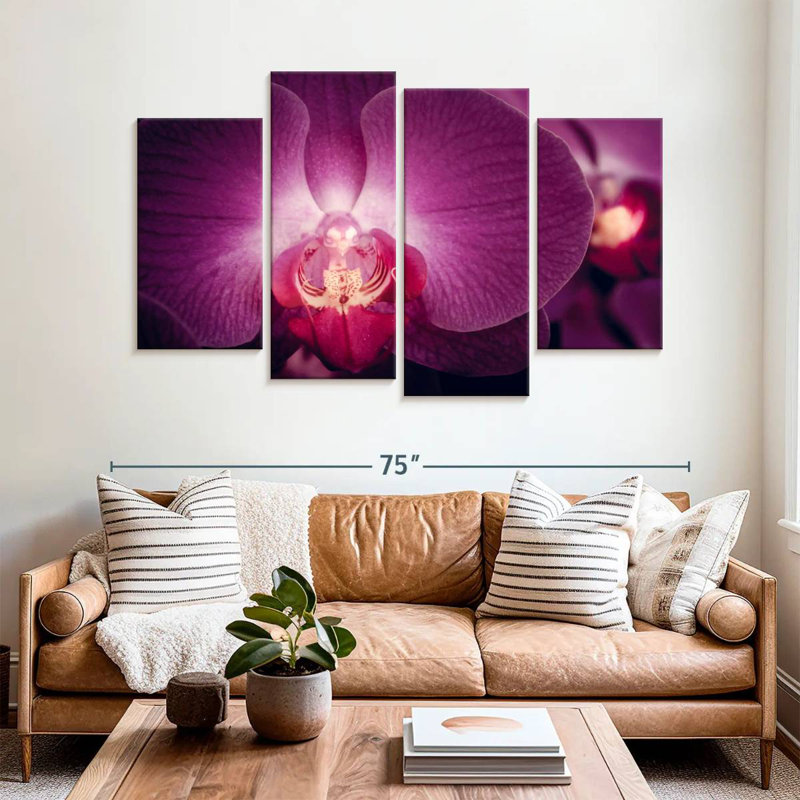 Harnek Purple Moth Orchid