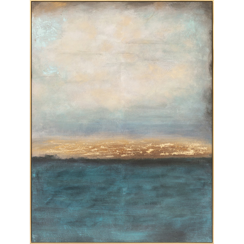 Floater Frame Painting on Canvas