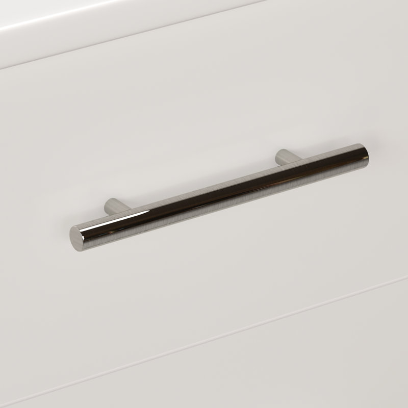 Aurilla 24" Wall-Mount Single Bathroom Vanity Set with Right Side Shelf, White