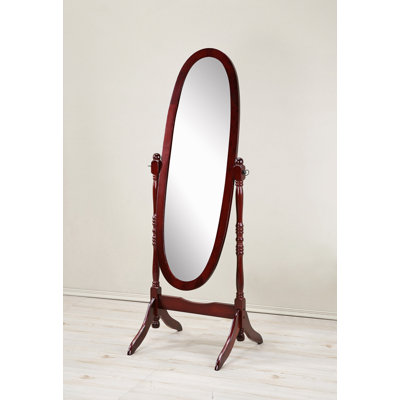 Wood Floor Cheval Mirror