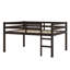 Lit mezzanine en bois avec échelle-727501771