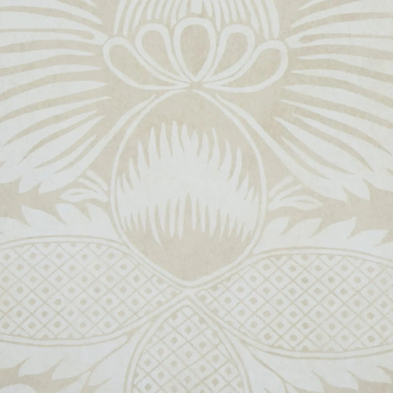Villandry Damask Print Wallpaper, Neutral