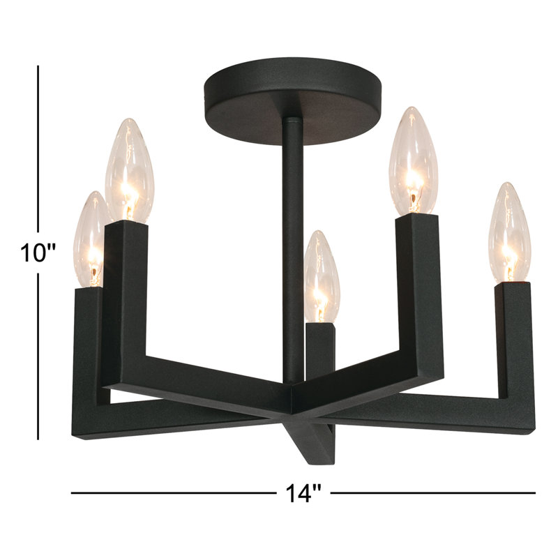 Sighmund Semi Flush Mount