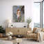 Art de jardin féerique enchanté, images de fantaisie romantique, impression sur toile encadrée-123501865-123501868