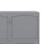 Grande armoire-lit escamotable en bois avec tiroir de rangement, ports USB et ports de charge-2140642381