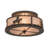 Zermeno Glass Semi Flush Mount