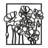 Abstract Floral Line Art Wall Decor Modern Abstract Wall Accent Sculpture Hanging Decoration Metal Wall Decor-124838258-124838260