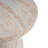 Outdoor/Indoor Travertine Lightweight Concrete Side Table-1323659302
