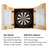 Trademark Global Cork Dartboard (Darts Included)