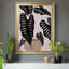 Plante en pot II - peinture sur toile encadrée-408352330-408352331