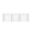 Foldable Metal Dog Play Pen with Door (Set of 8)-646128561