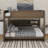 Queen Over Queen Bunk Bed With Storage Cabinets And USB Ports-106587854