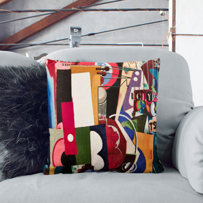 Composition Vol.4 Square Throw Cushion