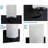 4-Light Brushed Nickel Bath Vanity Light with Etched Glass Shades-692937638