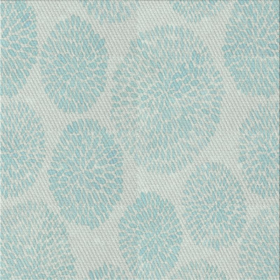 Tapis de zone bleue à motifs