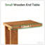 Table de chevet en forme de C, table de bout avec un design compact et robuste pour les petits espaces