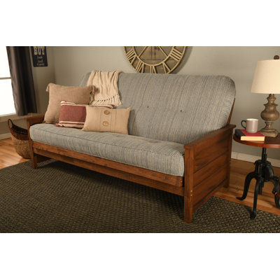 Anders Full / Double 79 " Upholstered Futon and Mattress