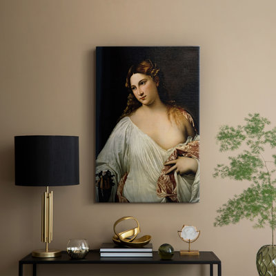 Flora -Gallery Wrapped Canvas by Titian