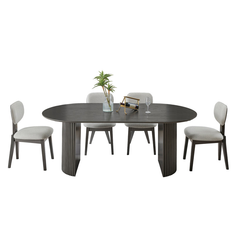 Ensemble de salle à manger 5 pièces Valencia, 5 pièces: table, 4 chaises