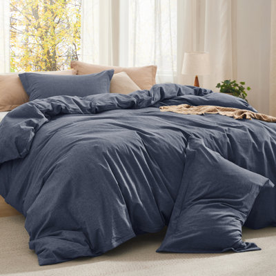 Ensemble d'édredon en coton avec rembourrage intérieur en microfibre Best vendeur