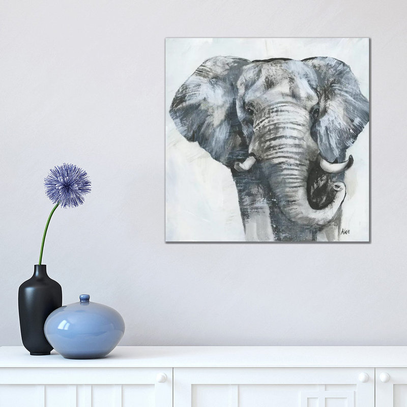 Masai Moment 1 Piece Painting on Canvas, 45.72 cm H x 45.72 cm W x 1.91 cm D, Wrapped Canvas