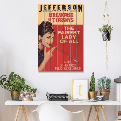 " Breakfast At Tiffany's Film Poster (Jefferson Theatre Edition) " by Radio Days