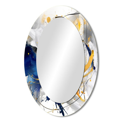 Marmo - Abstract Metal Mirror