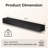Wall-Mounted Floating Fireplace Mantel Shelf