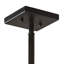 Luminaire suspendu carré 1 lumière
