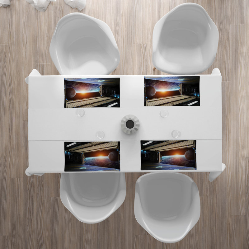 Polyester Abstract Rectangle Placemat