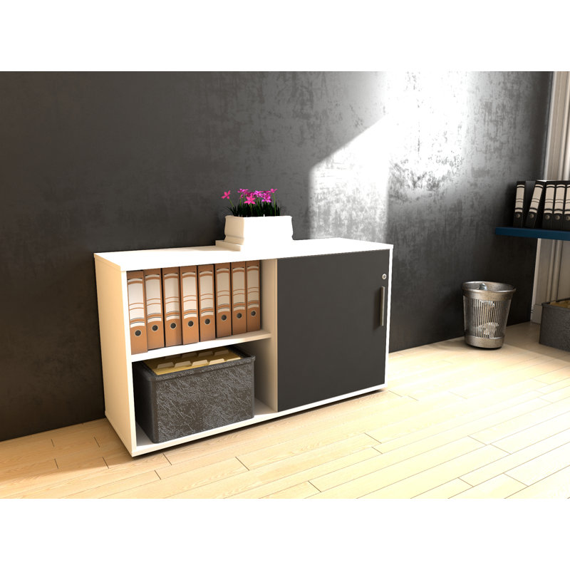 Favors 1 -Door 2 -Shelf, White/Anthracite